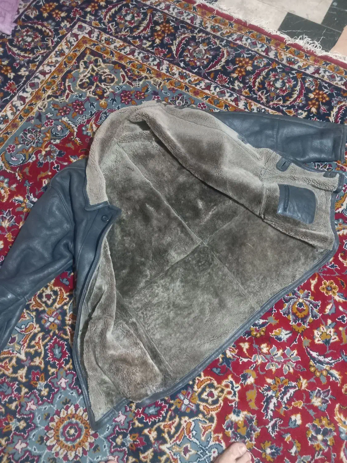 ژاکت چرم اصل بوفالو|لباس|شاهین‌شهر, عطار|دیوار