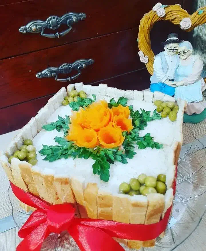 الویه سالاد ماکارونی کشک بادمجون|خوردنی و آشامیدنی|قم, چهار امامزاده|دیوار