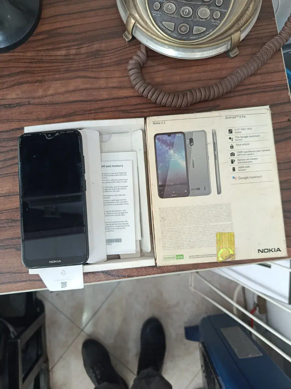 گوشی لمسی نوکیا 2.2|موبایل|پاکدشت, پاکدشت (مامازند)|دیوار