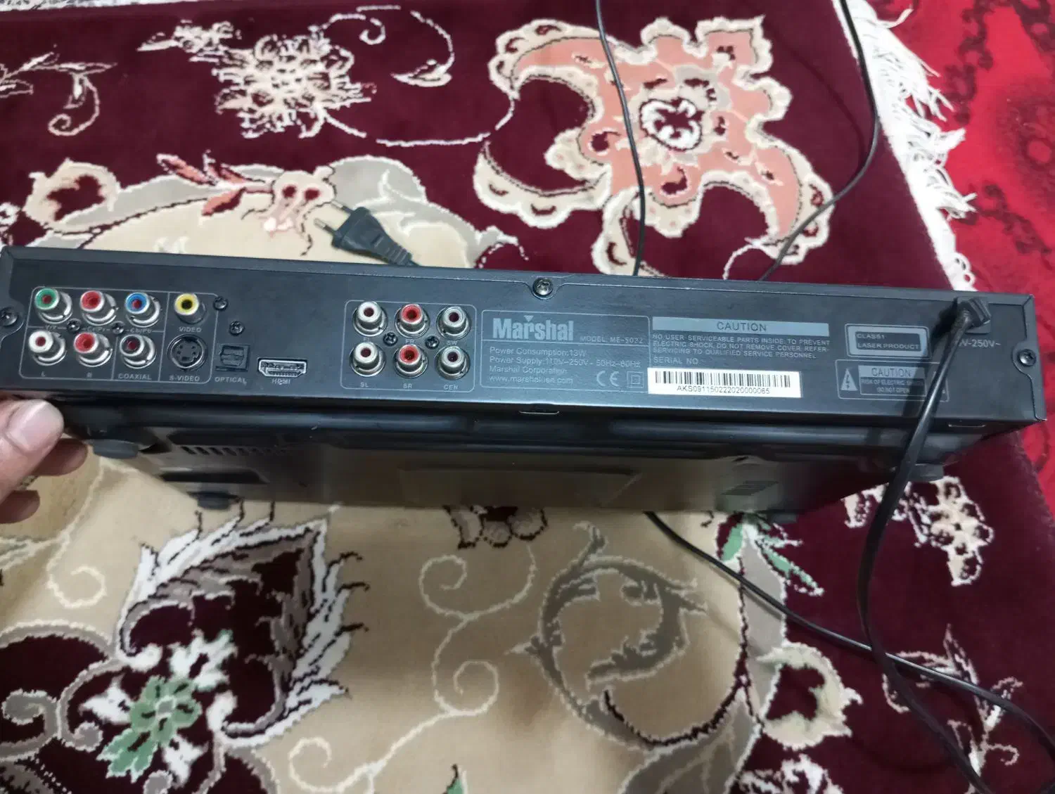 دستگاه دی وی دی فلش خور|پخش‌کننده DVD و ویدیو|الشتر, |دیوار