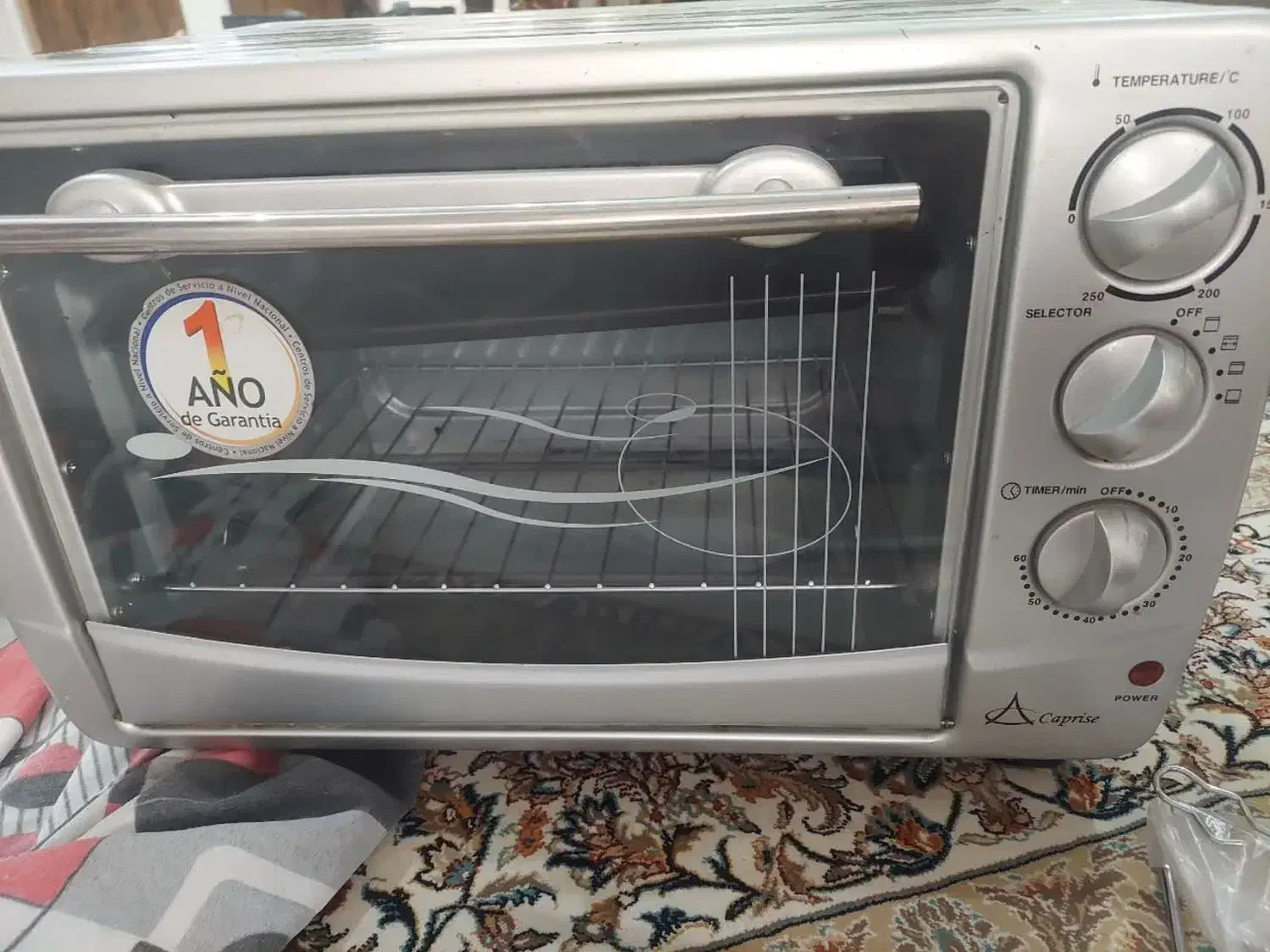 آون توستر آلمانی کاپریس دارای جوجه گردان|اجاق گاز و لوازم برقی پختوپز|تهران, یاخجی آباد|دیوار