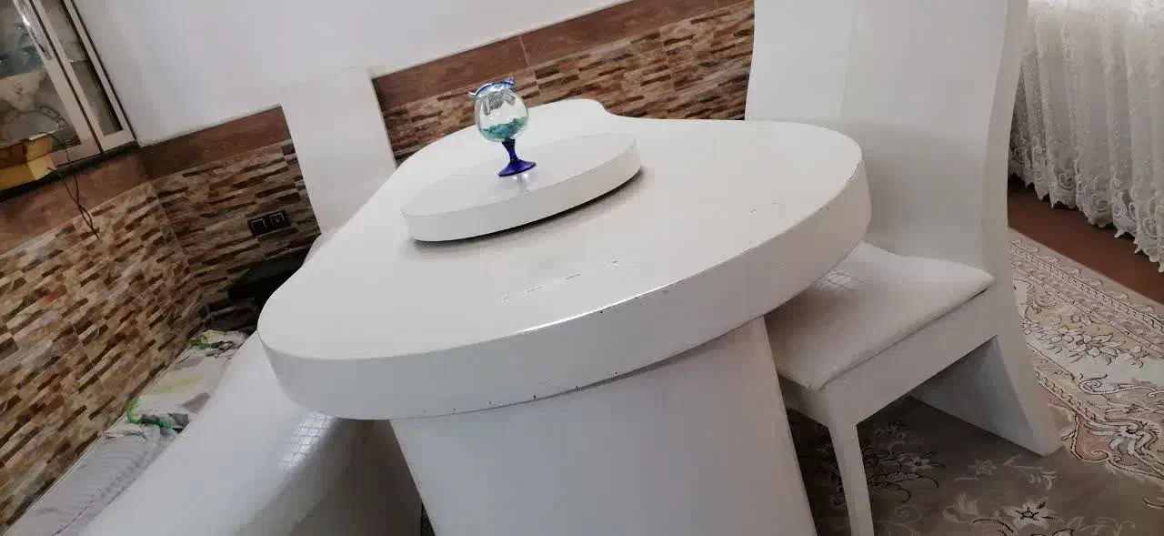 میز ناهار خوری ۷ نفره|میز و صندلی غذاخوری|قم, چهل درخت|دیوار