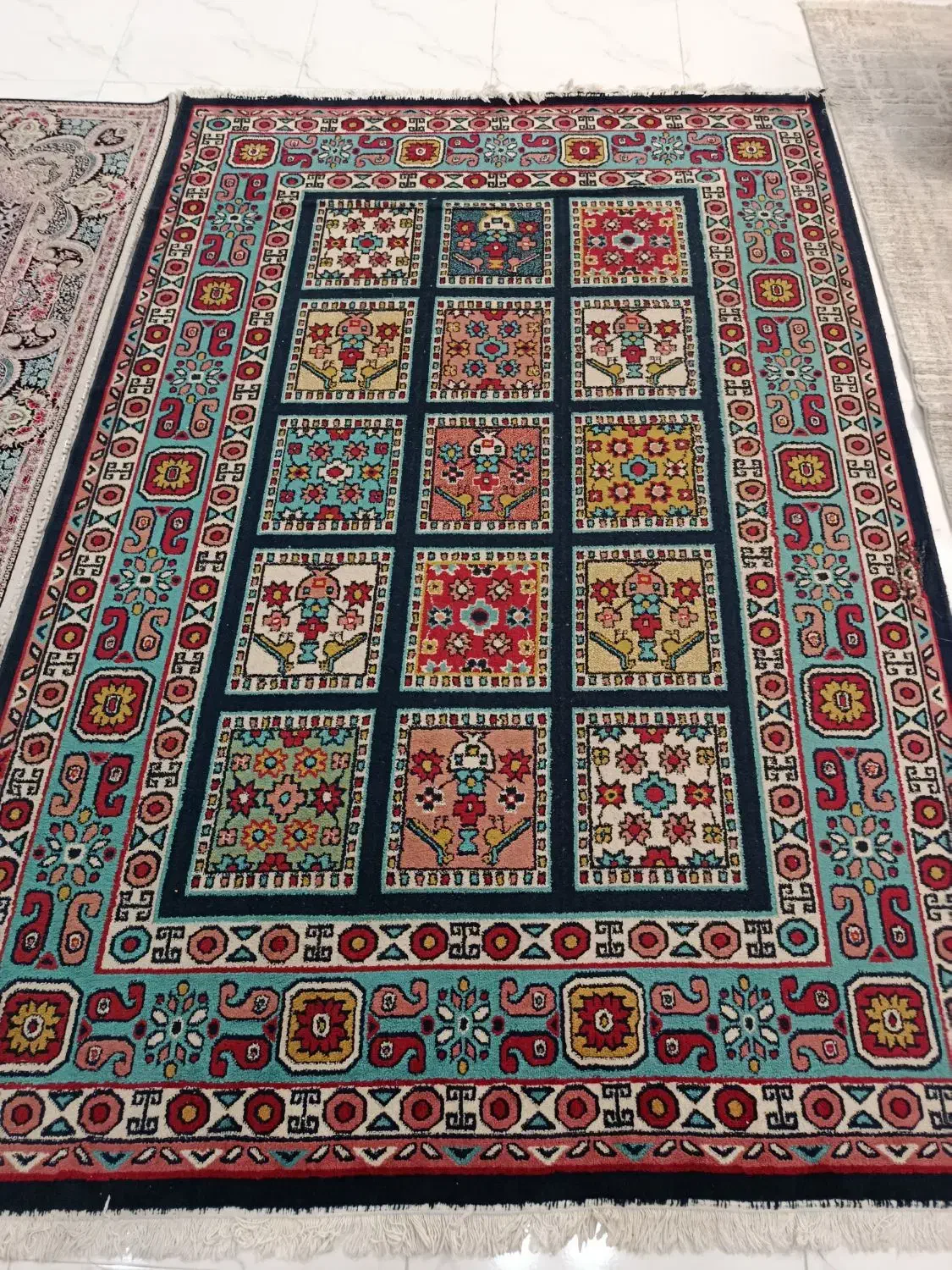 قالیچه|فرش|قرچک, شهرک الحدید|دیوار