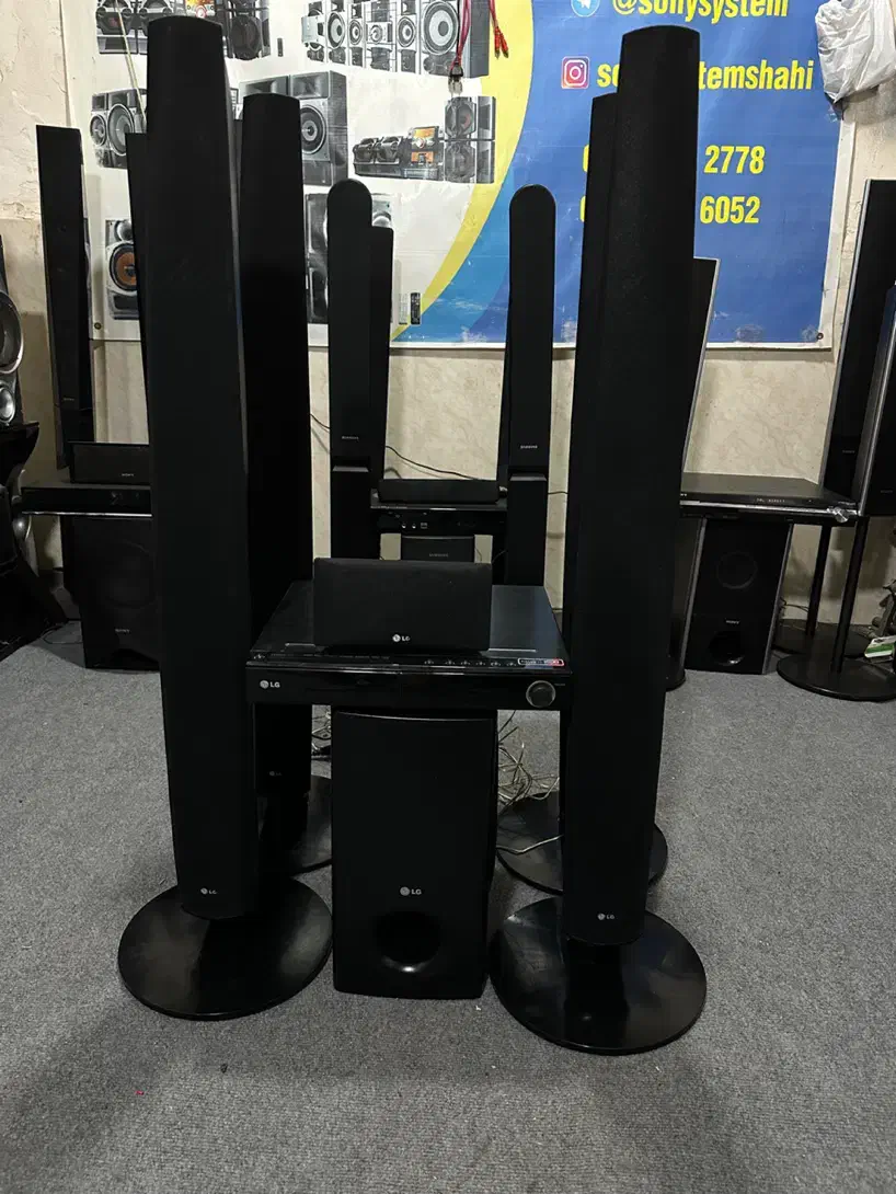 سینما توکارتنی ال جی فلش خوربلوتوثی1000w فول اچ دی|سیستم صوتی خانگی|گرگان, |دیوار