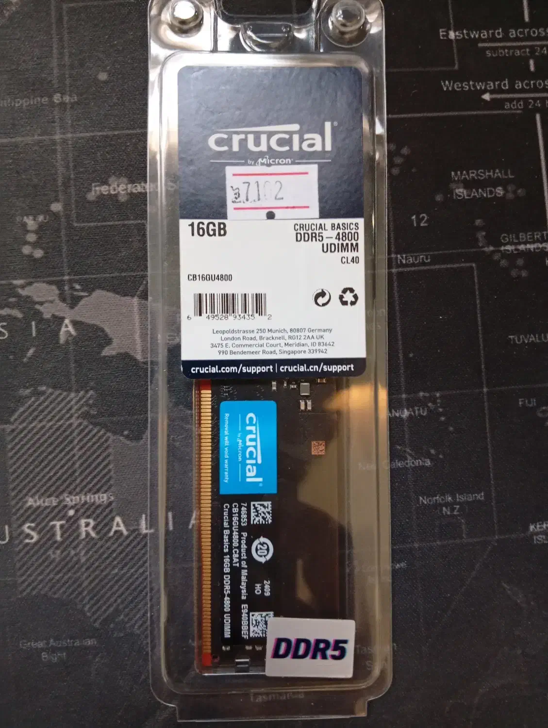 رم کروشیال 16GB|قطعات و لوازم جانبی رایانه|مشهد, جاهد شهر|دیوار