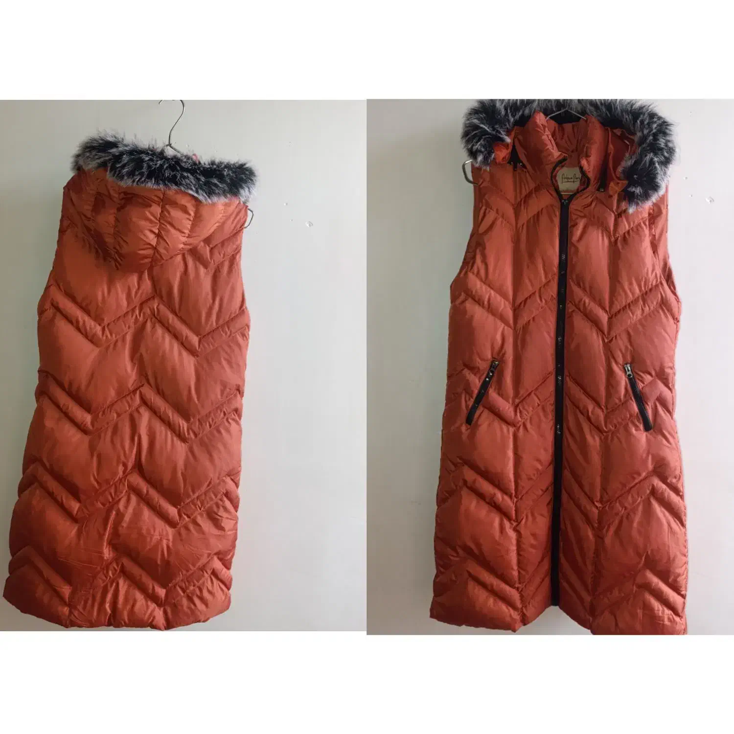 پافر رنگ آجری دخترانه نونو میباشد|لباس|سلماس, |دیوار