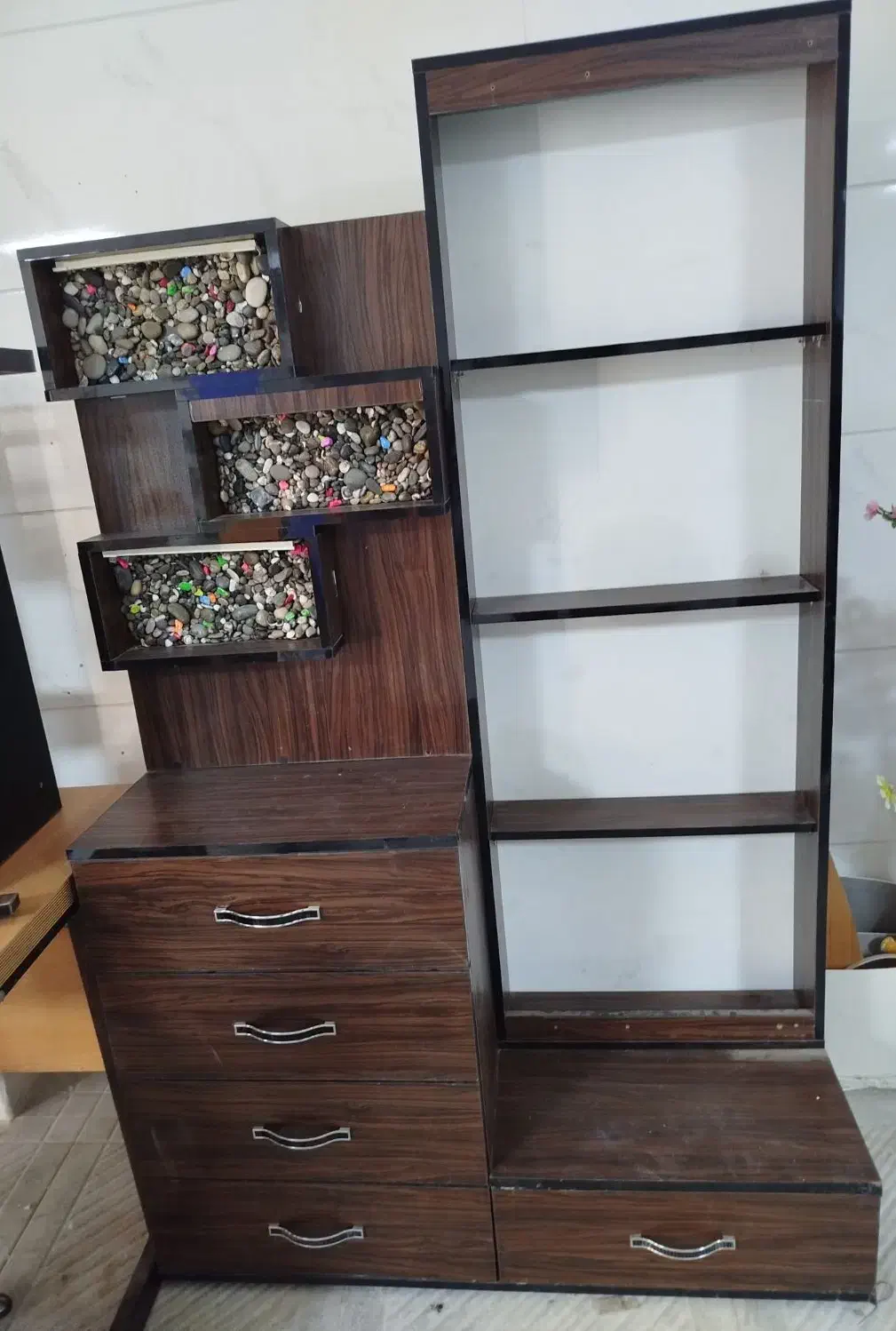 دراور ۵ کشو با دکور نوردار|جاکفشی، کمد، دراور|سنندج, |دیوار