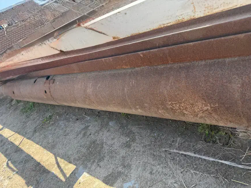 لوله آهنی ضخیم ۷ متری قطر بزرگ ،مناسب چاه و سازه|مصالح و تجهیزات ساختمان|سبزوار, امیر کبیر|دیوار