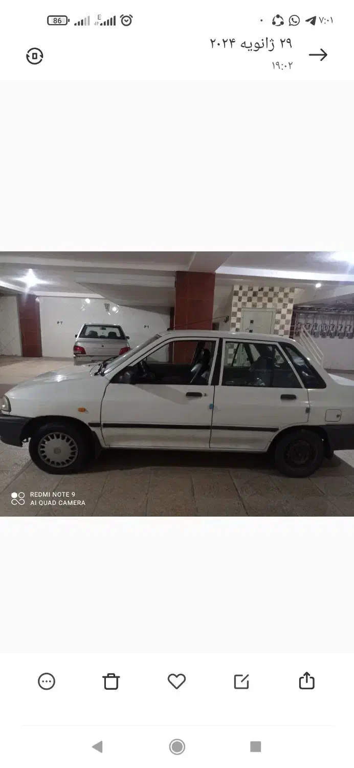 پراید ۱۳۱دوگانه موتور صبا مدل ۹۱|خودرو سواری و وانت|آزادشهر, |دیوار