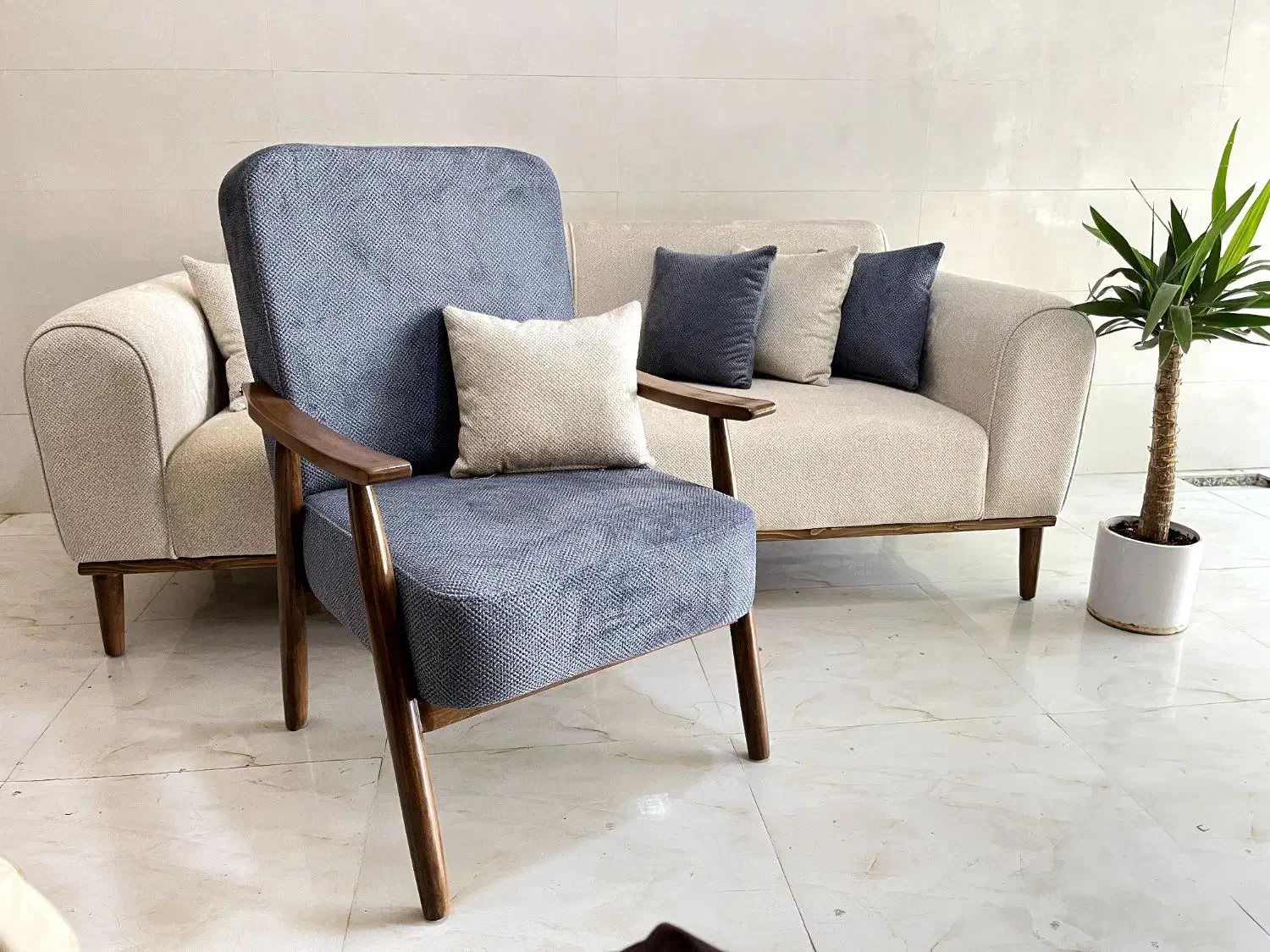 مبل|مبلمان خانگی و میز عسلی|آبیک, |دیوار