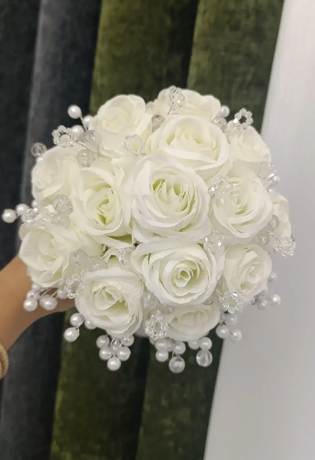 دسته گل عروس شیک|گل مصنوعی|بیرجند, |دیوار
