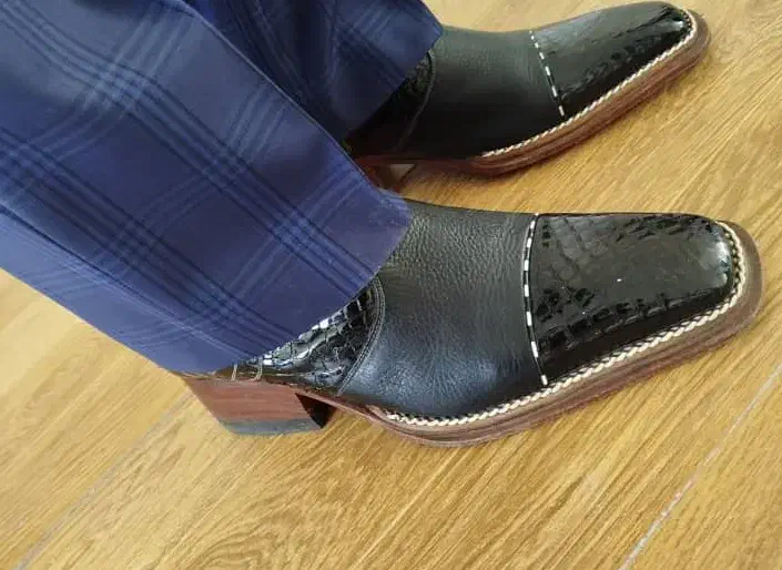 پوتین مردانه تمام چرم تبریز|کیف، کفش، کمربند|رشت, یخسازی|دیوار