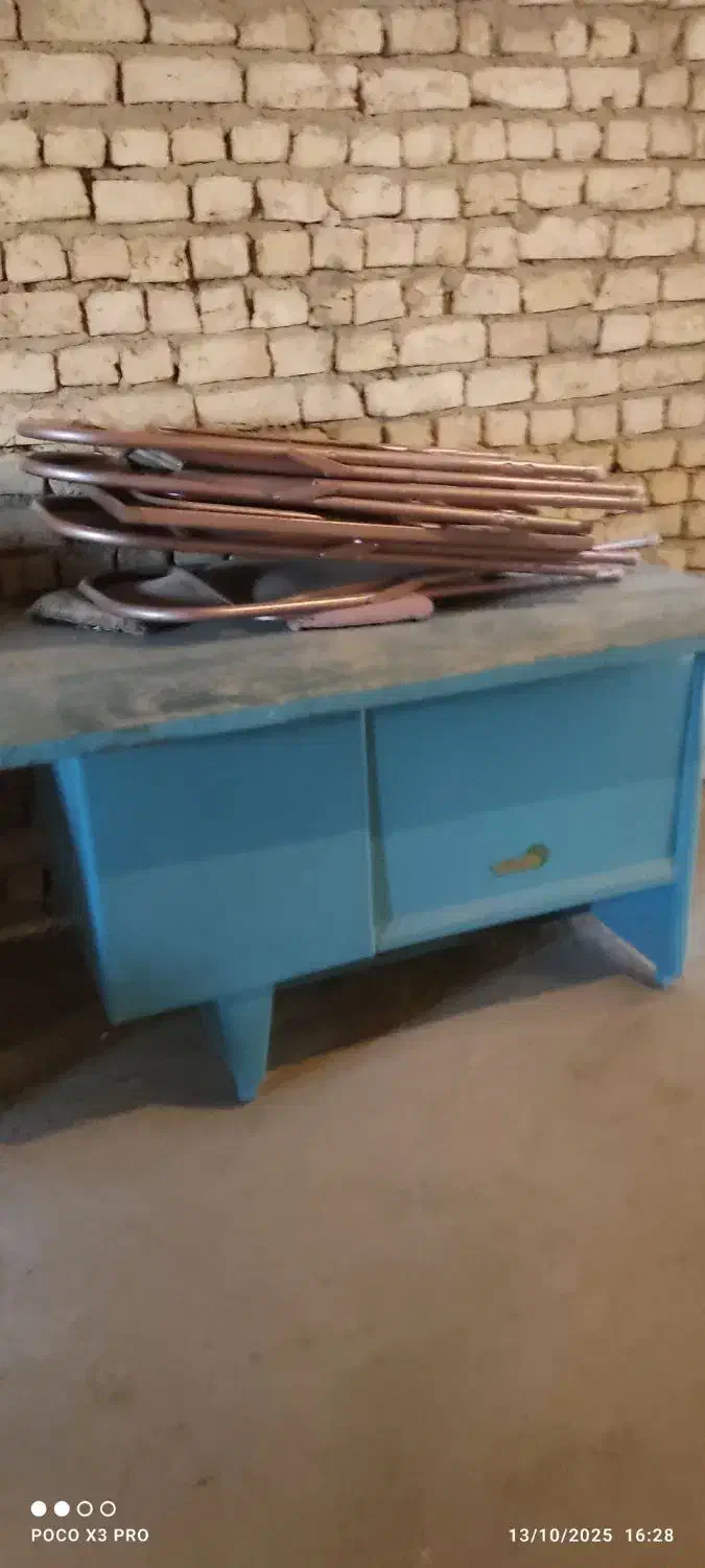 فروش فوری میزفلزی|فروشگاه و مغازه|خمین, |دیوار