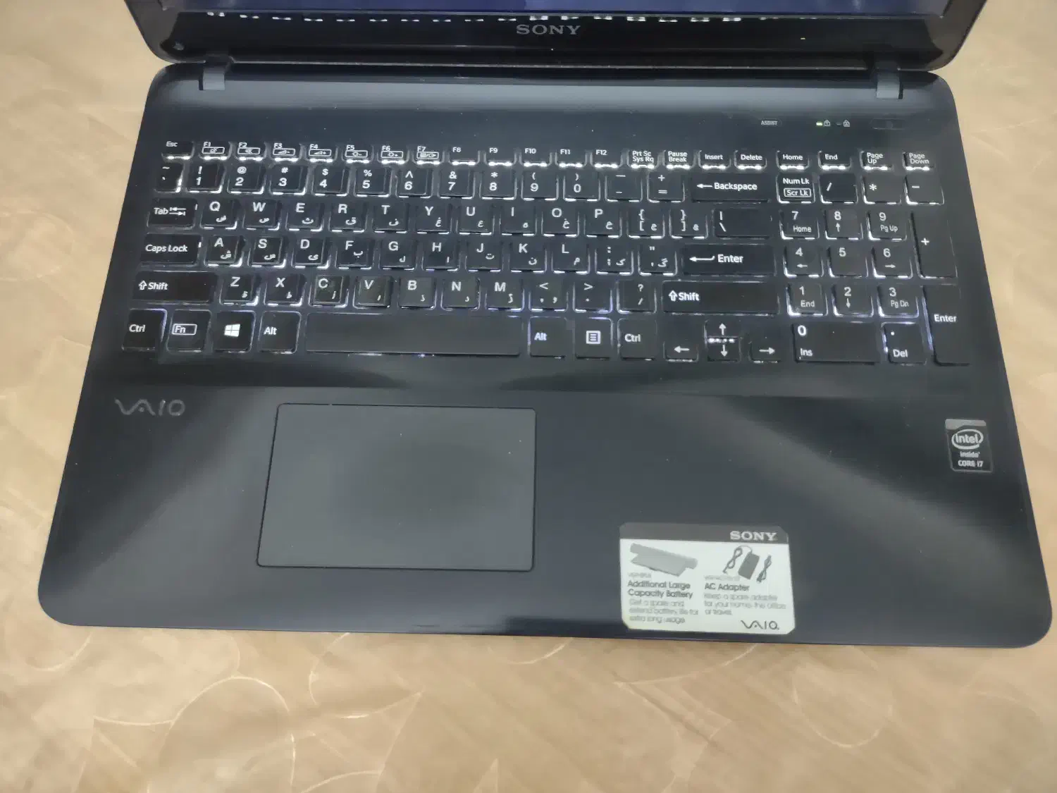 لپ‌تاپ سونی وایو مدل SVF1532BGXB|رایانه همراه|تهران, گلستان (شهرک راه آهن)|دیوار