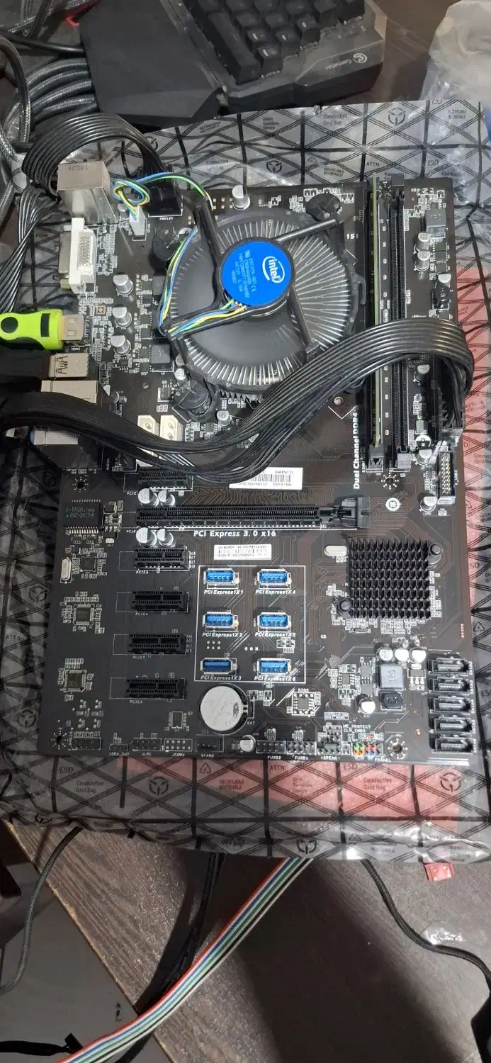 مادربرد نسل شش و هفت jwb250 معادل b250 ایسوس|قطعات و لوازم جانبی رایانه|تهران, سلسبیل شمالی|دیوار