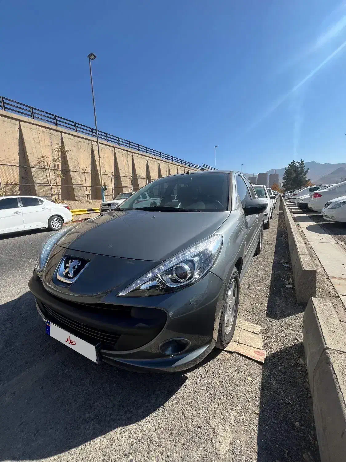 207i دنده ای ۹۷ بدون رنگ|خودرو سواری و وانت|مهاجران, |دیوار