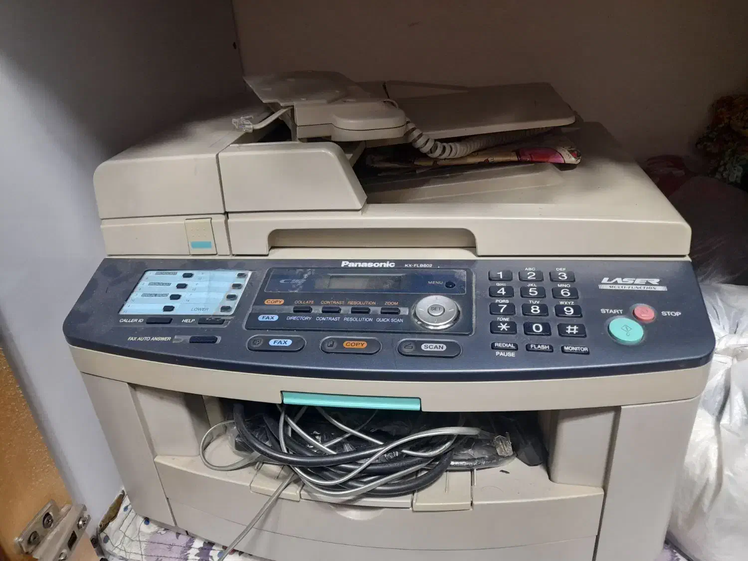 پرینتر 4 کاره لیزری پاناسونیک KX-FLB802|پرینتر، اسکنر، کپی، فکس|بندر انزلی, انصار الحسین|دیوار