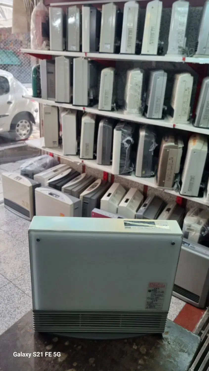 بخاری برقیگازی ژاپنی بدون دودکش|بخاری، هیتر، شومینه|تهران, نیروی هوایی (پیروزی)|دیوار