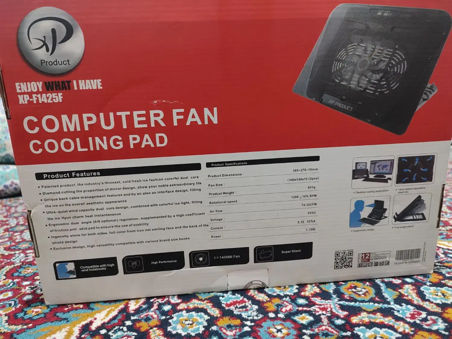 فن خنک کننده لپ تاپ|قطعات و لوازم جانبی رایانه|خرم‌آباد, |دیوار