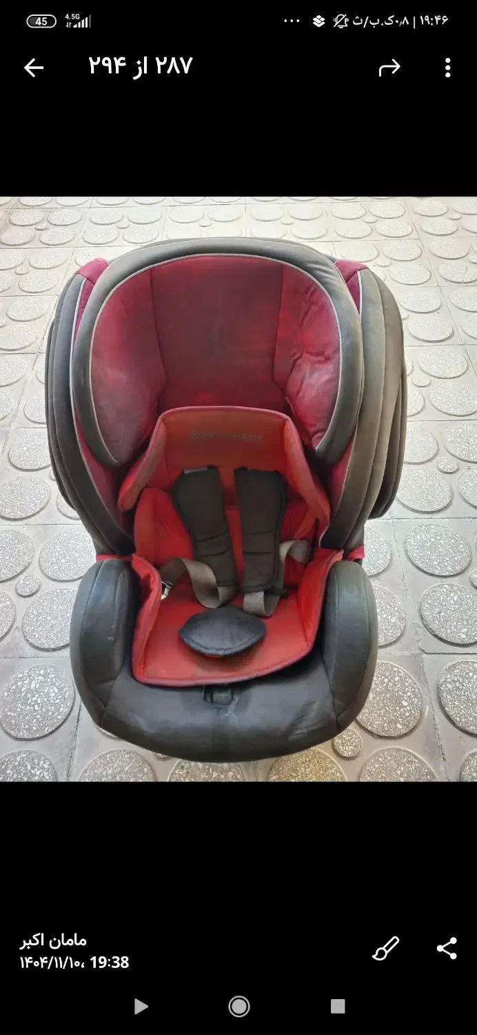 صندلی ماشین|تخت و صندلی بچه|نجف‌آباد, ویلاشهر|دیوار