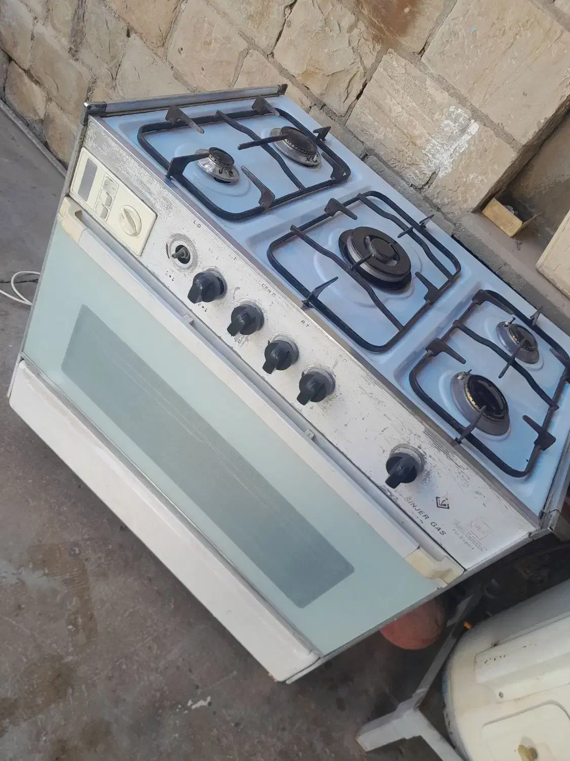 فرگار ۵شعله|اجاق گاز و لوازم برقی پخت‌وپز|مسجد سلیمان, |دیوار