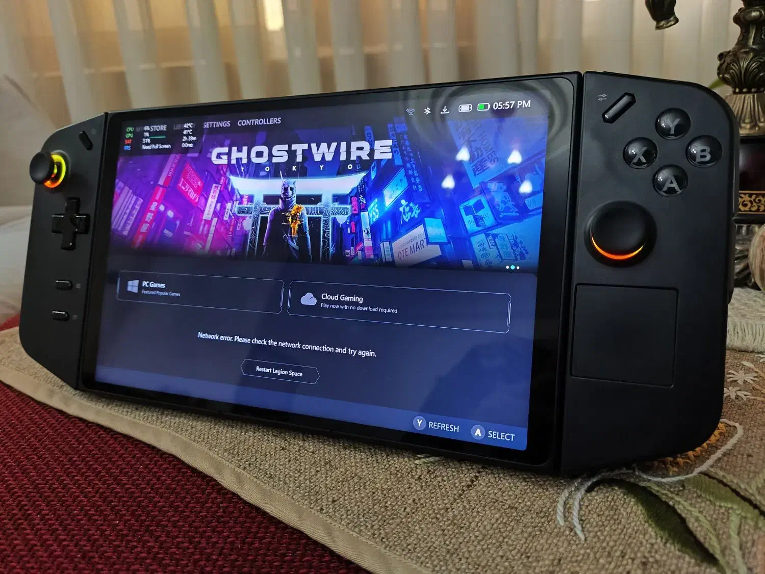 Lenovo legion go|رایانه همراه|شیراز, اصلاح‌نژاد|دیوار