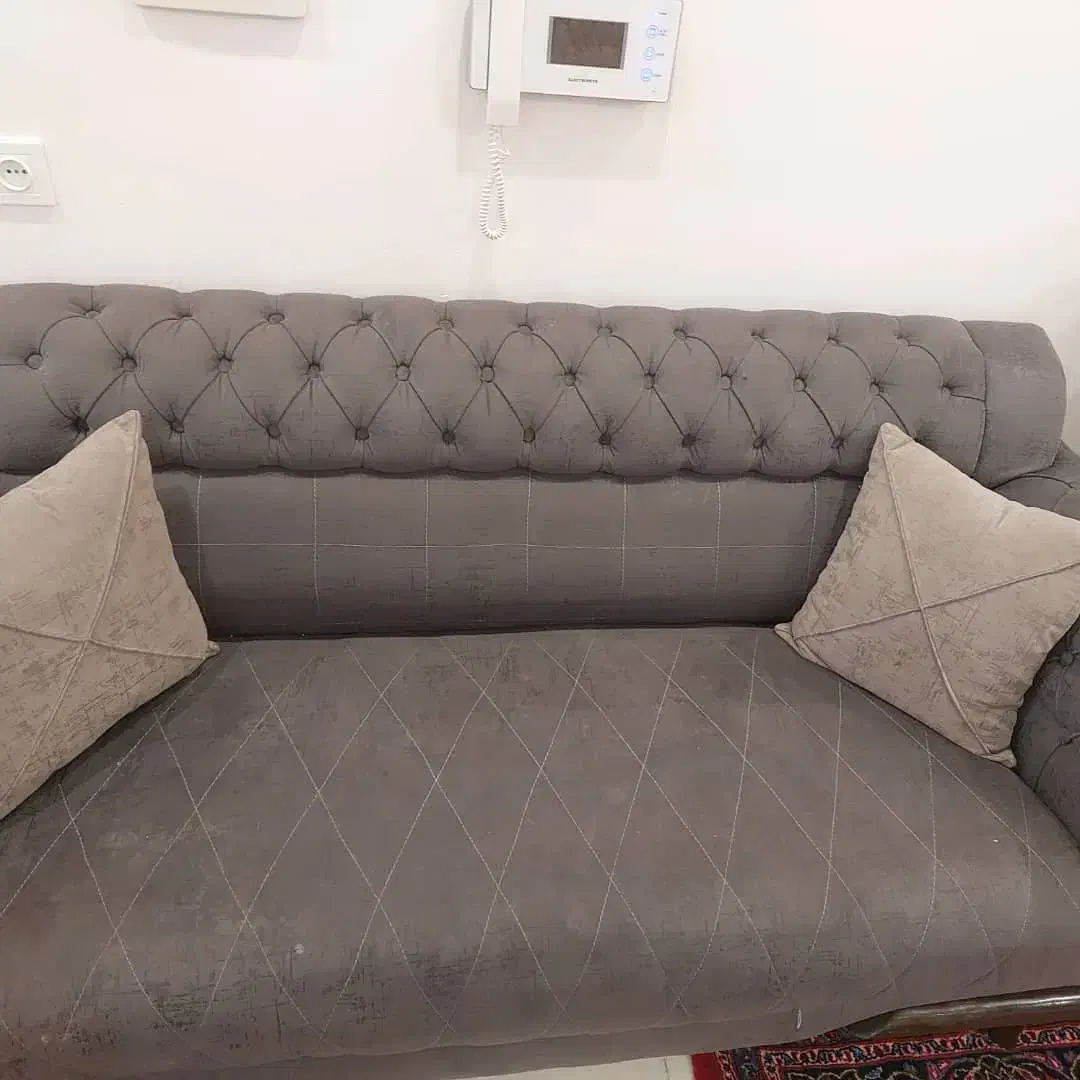 دوعدد کاناپه ۳ نفره سالم سالم|مبلمان خانگی و میز عسلی|ورامین, ورامین|دیوار