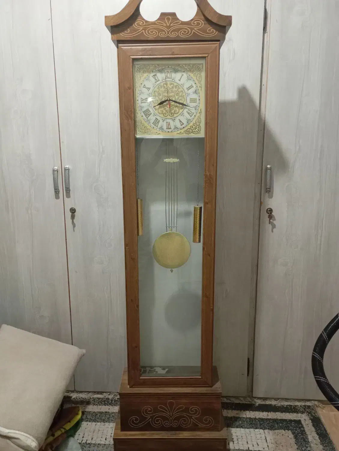 ساعت ایستاده چوبی|ساعت دیواری و تزئینی|قرچک, زیبا شهر|دیوار