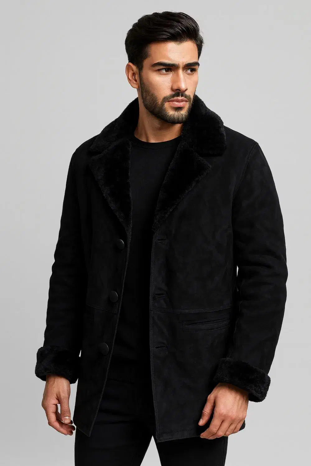 فروش پالتو پوست مشکی|لباس|تهران, دانشگاه شریف|دیوار