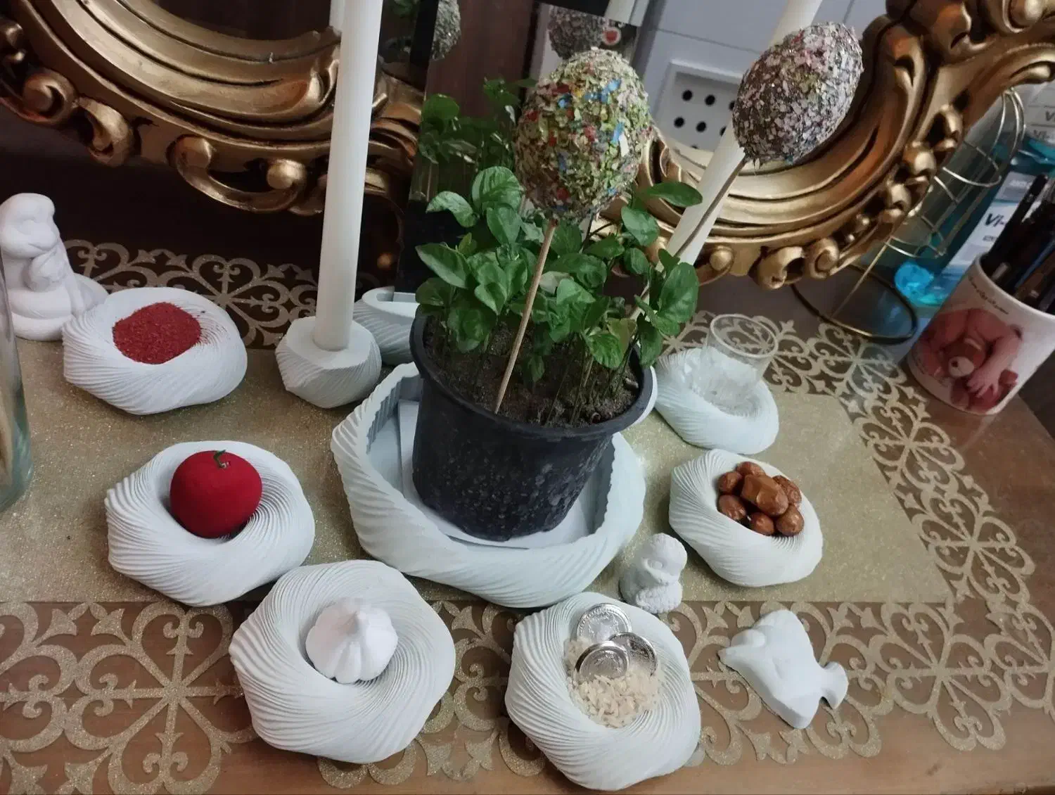 هفت سین تک و تعداد رنگ بندی|صنایع دستی و سایر لوازم تزئینی|تهران, وصفنارد|دیوار