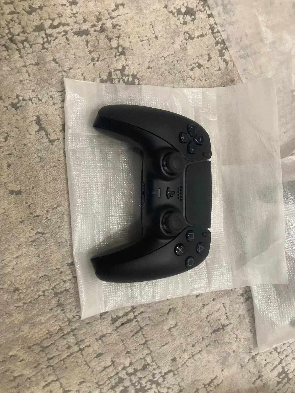 دسته مشکی ps5|کنسول، بازی ویدئویی و آنلاین|اصفهان, خواجو|دیوار