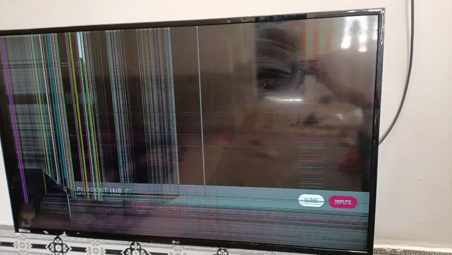 فروش تلویزیون شکسته|تلویزیون و پروژکتور|بندر کنگان, |دیوار