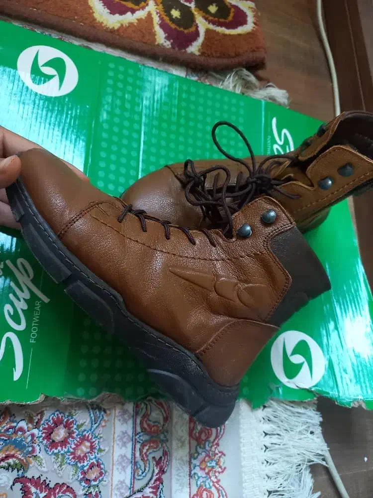 کفش نیم بوت تمام چرم دست دوز تبریز|کیف، کفش، کمربند|ارومیه, |دیوار