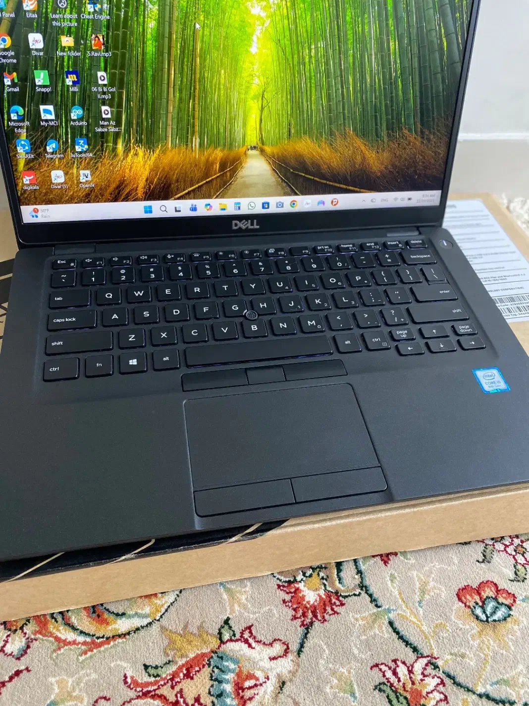 لپتاپ DELL نو|رایانه همراه|خرم‌آباد, |دیوار