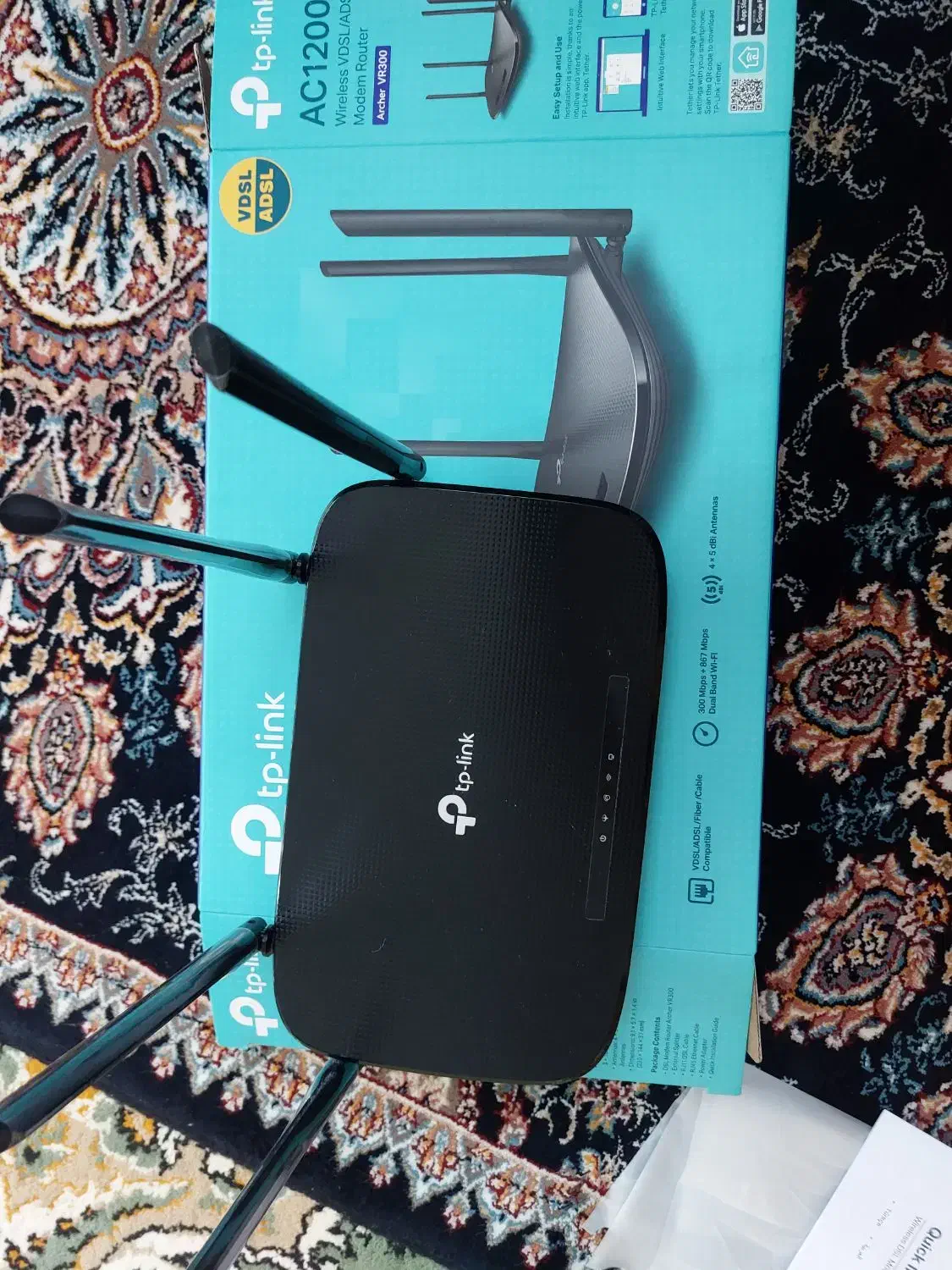 مودم adsl.vdslتی پی لینک|مودم و تجهیزات شبکه|کرمانشاه, |دیوار