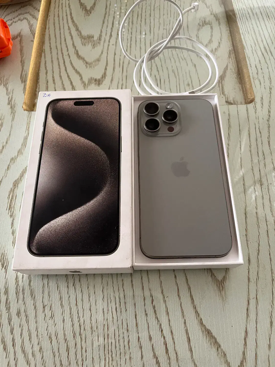 ایفون 15 پرومکس ZAA باطری 100 سایکل 40|موبایل|مشهد, شریف|دیوار