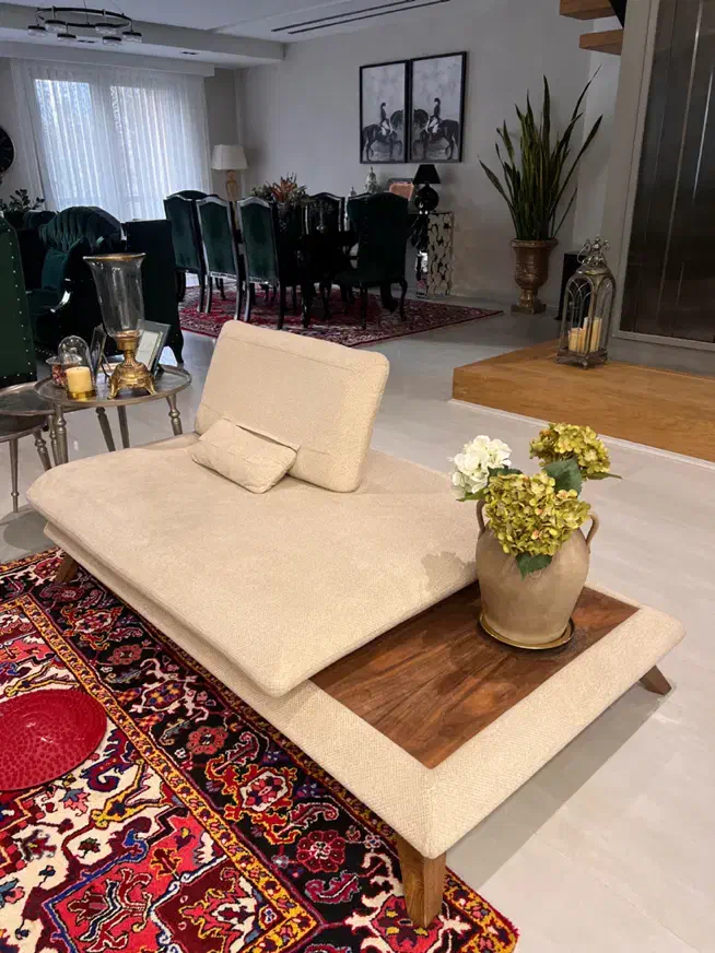 مبل ال از برند فوم‌مبل هنر|مبلمان خانگی و میز عسلی|رشت, گلسار|دیوار
