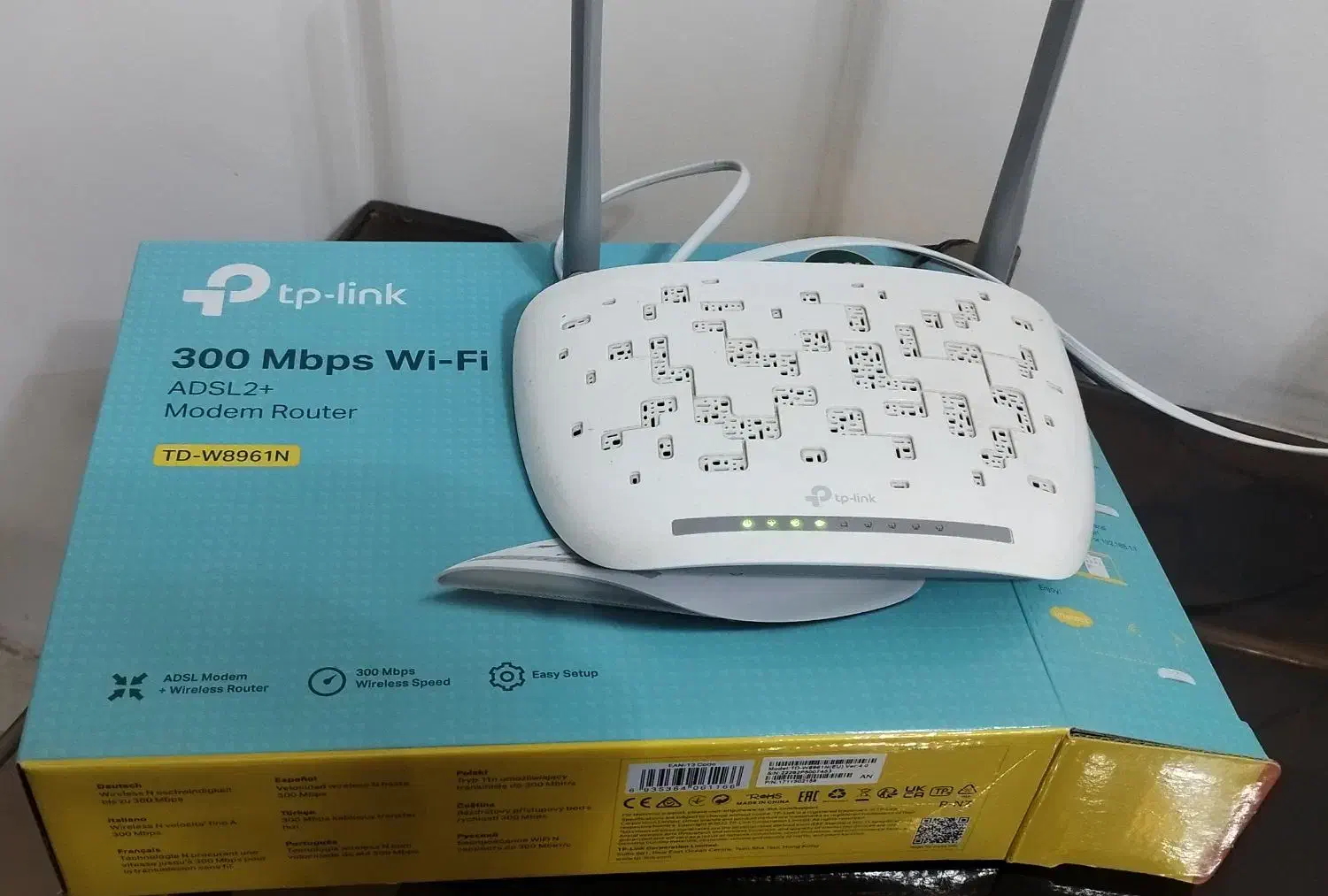 مودم tp link در حد نو همراه کارتن|مودم و تجهیزات شبکه|دماوند, مسکن مهر گیلاوند|دیوار