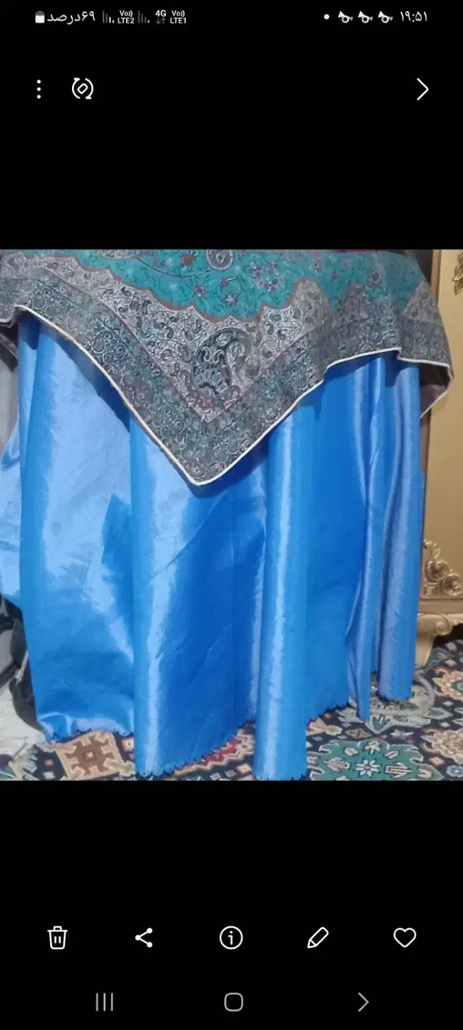 رومیزی ترمه|پرده، رانر، رومیزی|پیشوا, |دیوار