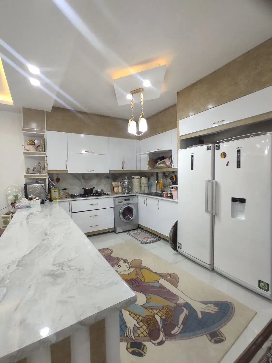 دوطبقه125متر/220متربنا/فول لاکچری بی‌نظیر/کشمیری37|فروش خانه و ویلا|مشهد, شهید علی محمدی|دیوار