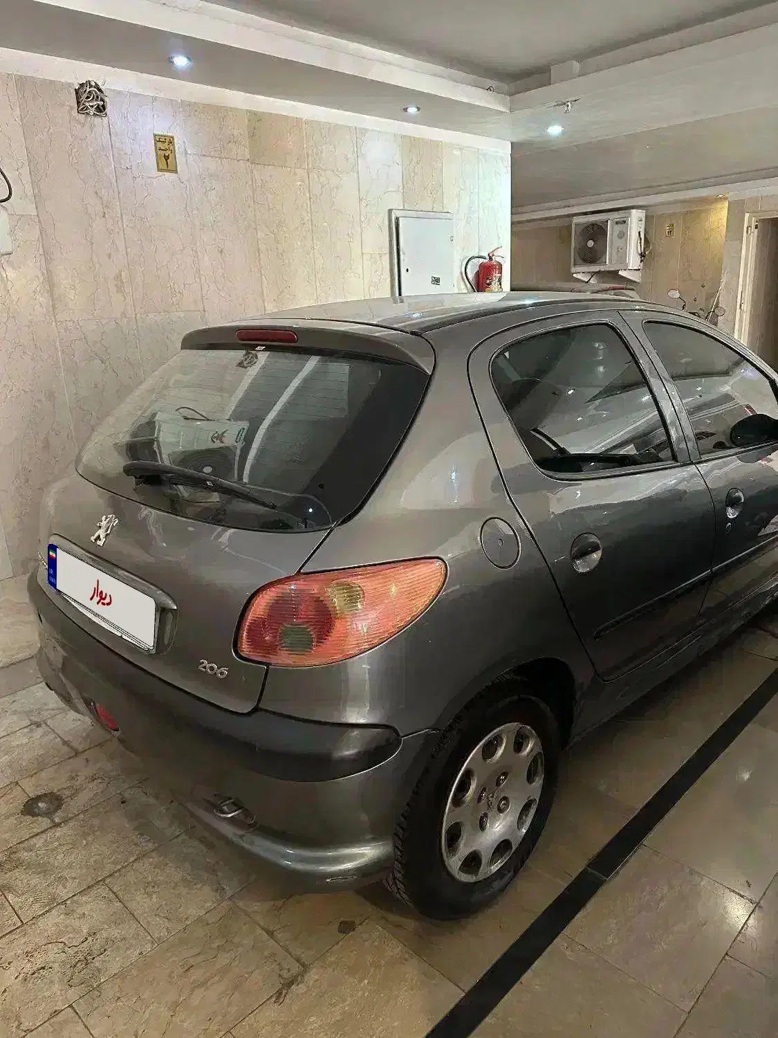 206 تیپ ۵ فول مدل ۹۵|خودرو سواری و وانت|تهران, مهرآباد جنوبی|دیوار