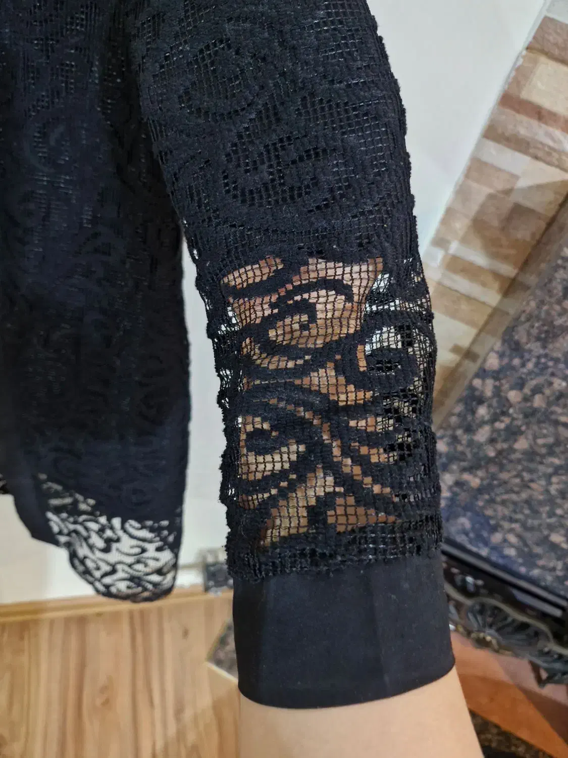 مانتو گیپور در حد نو شیک و مجلسی سایز ۴۰|لباس|تبریز, |دیوار