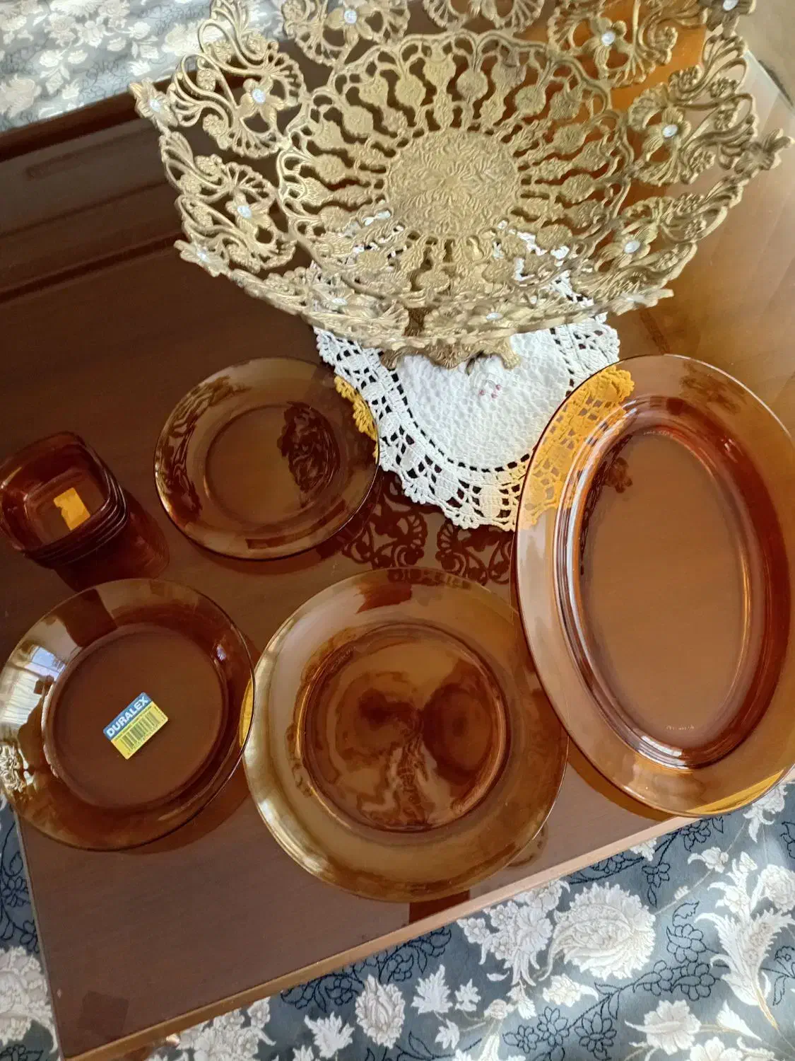 ست عسلی ژاپنی|ظروف سرو و پذیرایی|کرمانشاه, |دیوار