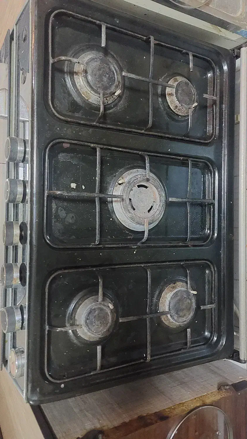 اجاق گاز ۵ شعله طرح فر|اجاق گاز و لوازم برقی پخت‌وپز|تهران, علم و صنعت|دیوار