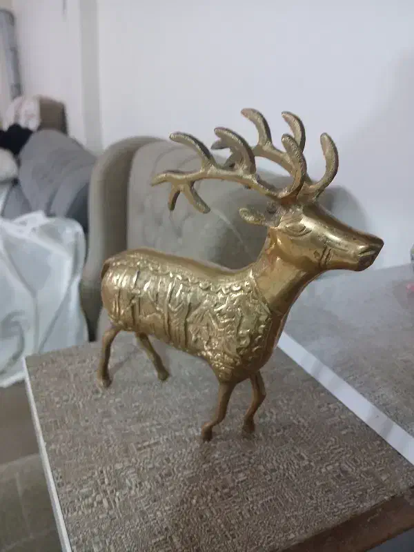 مجسمه برنزی گوزن|مجسمه، تندیس، ماکت|تهران, کیانشهر|دیوار