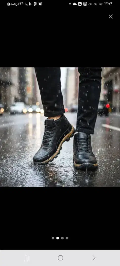 کفش نیم بوت مردانه ck|کیف، کفش، کمربند|ری, شهرری|دیوار