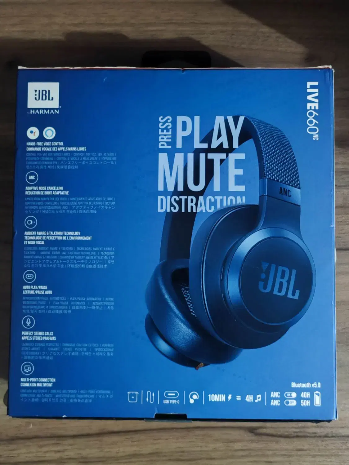 هدفون آمریکایی JBL LIVE 660NC|لوازم جانبی موبایل و تبلت|اهواز, شهرک دانشگاه|دیوار