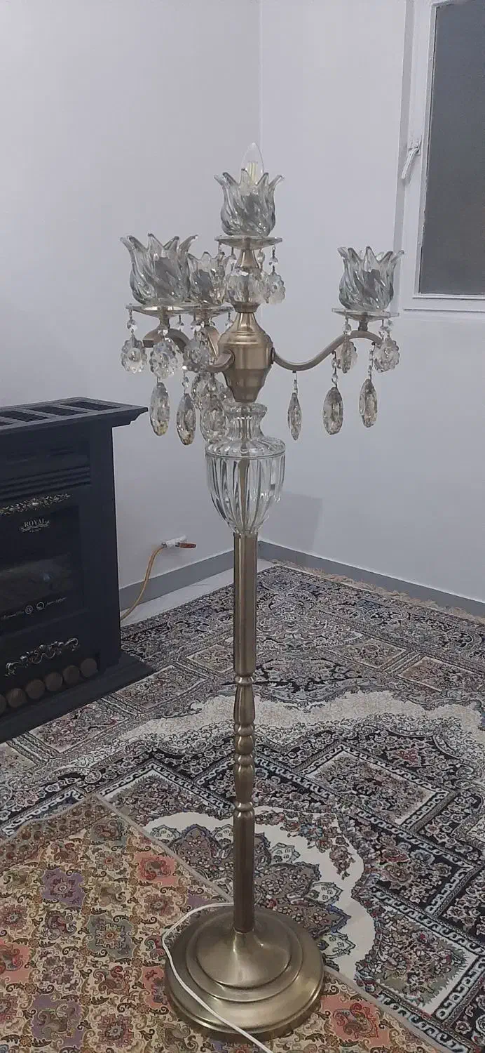 کنارسالنی برنزی|لوستر و چراغ آویز|ری, علایین|دیوار