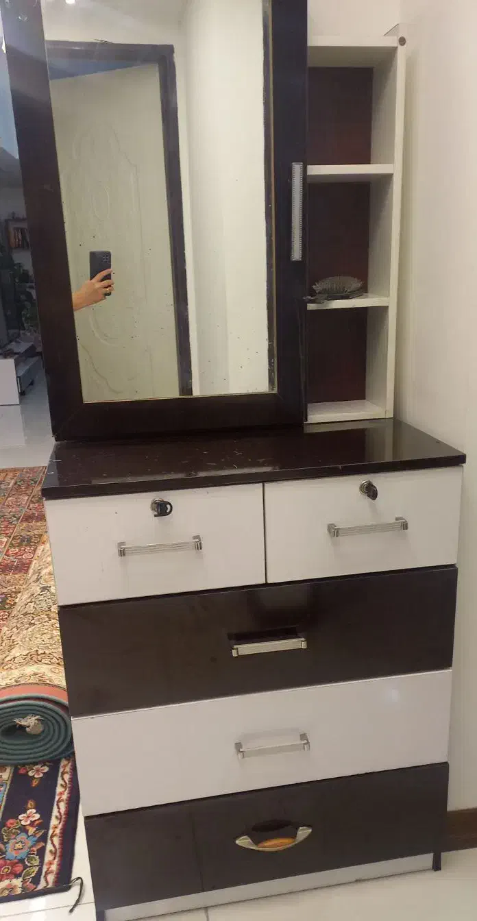 میز آرایش و دراور|مبلمان خانگی و میز عسلی|شیراز, بریجستون|دیوار