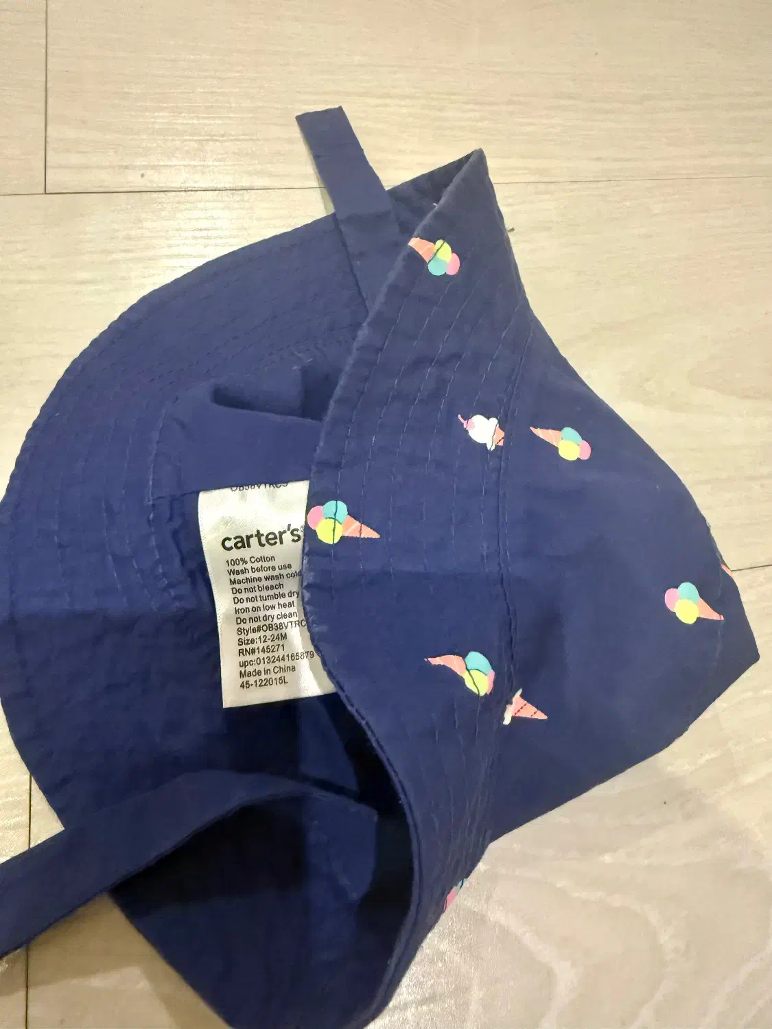 کلاه نوزاد برند کارترز اصل|کفش و لباس بچه|مشهد, سجاد شهر|دیوار